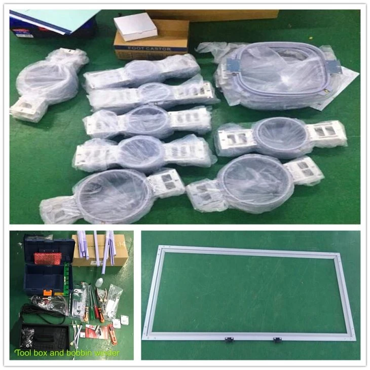 2 Head Computer Photo Embroidery Sewing Machine