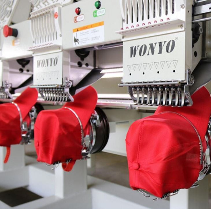 T-shirt Embroidery Machine 10 Heads High Speed