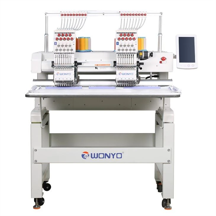 WONYO 2 Heads Computerized Same AsEmbroidery Machines
