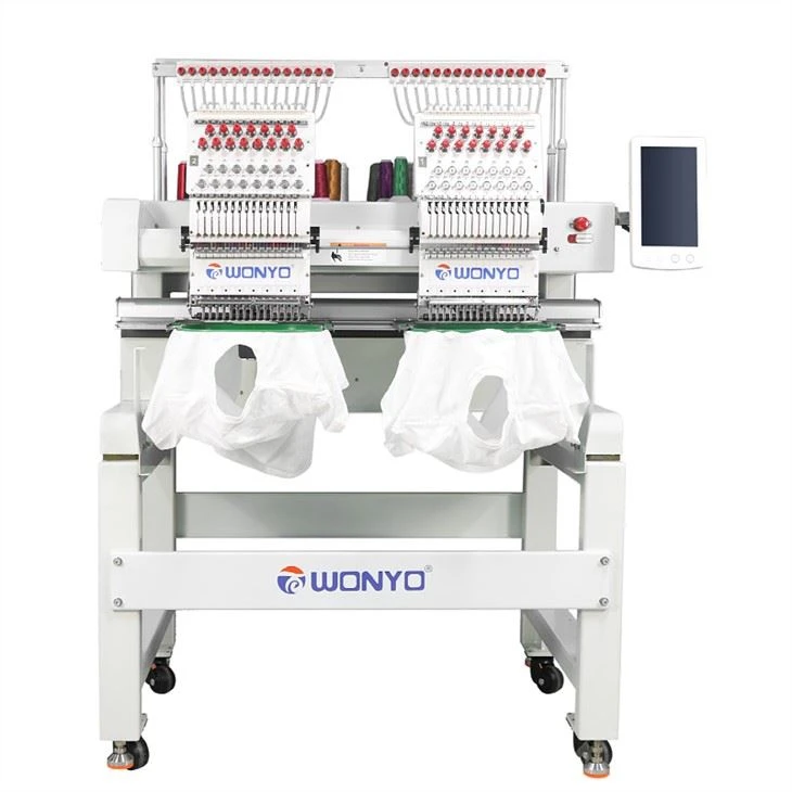 WONYO 2 Heads Computerized Same AsEmbroidery Machines